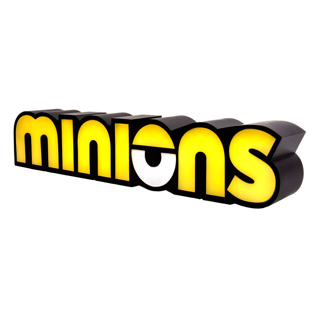 Lampada Led Minions Logo nerd-pug