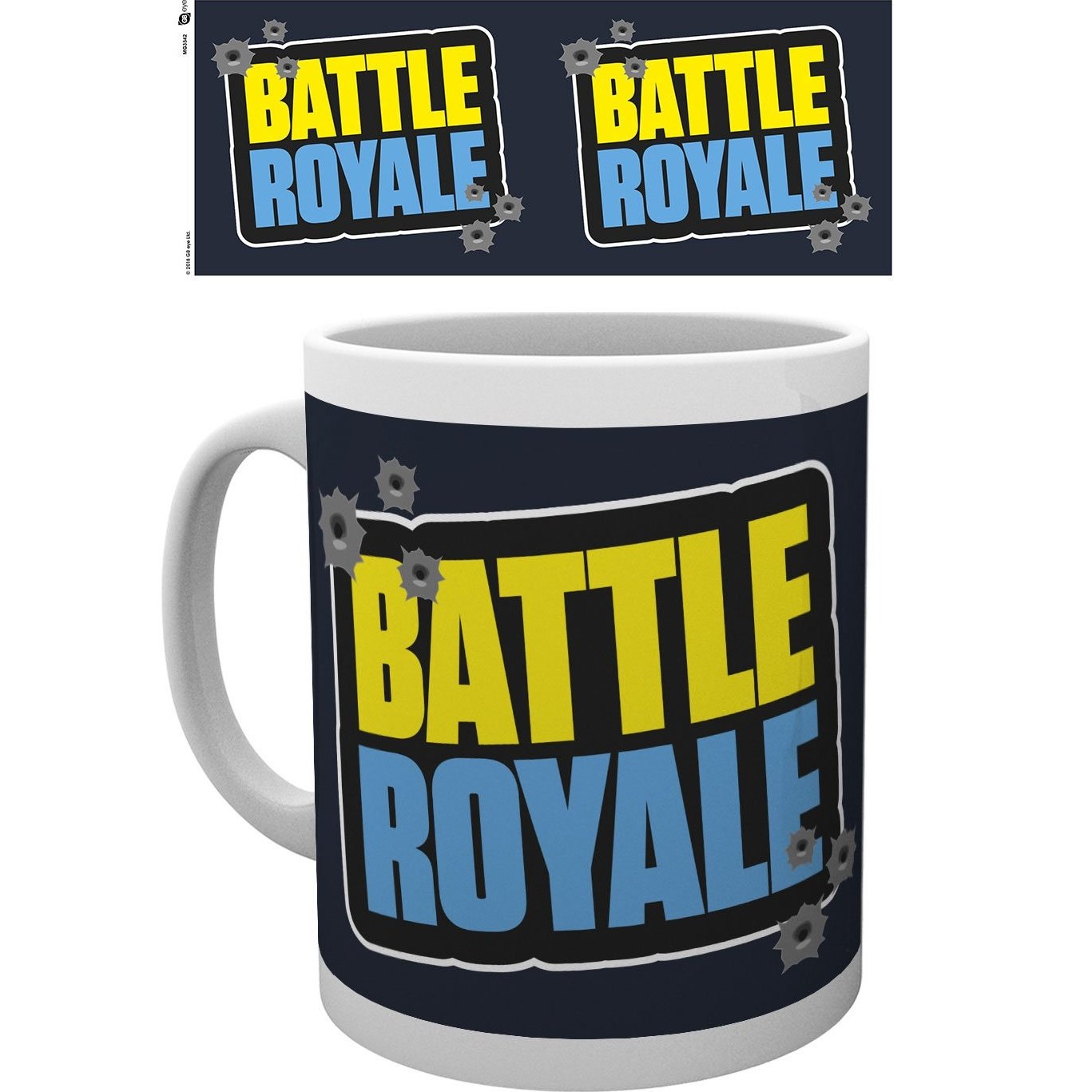 Tazza Battle Royale Mug Logo nerd-pug