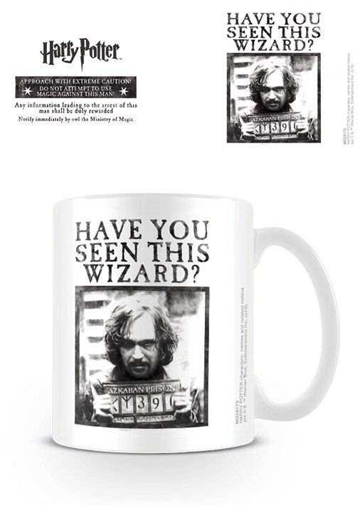 Tazza Harry Potter Mug Wanted Sirius Black nerd-pug