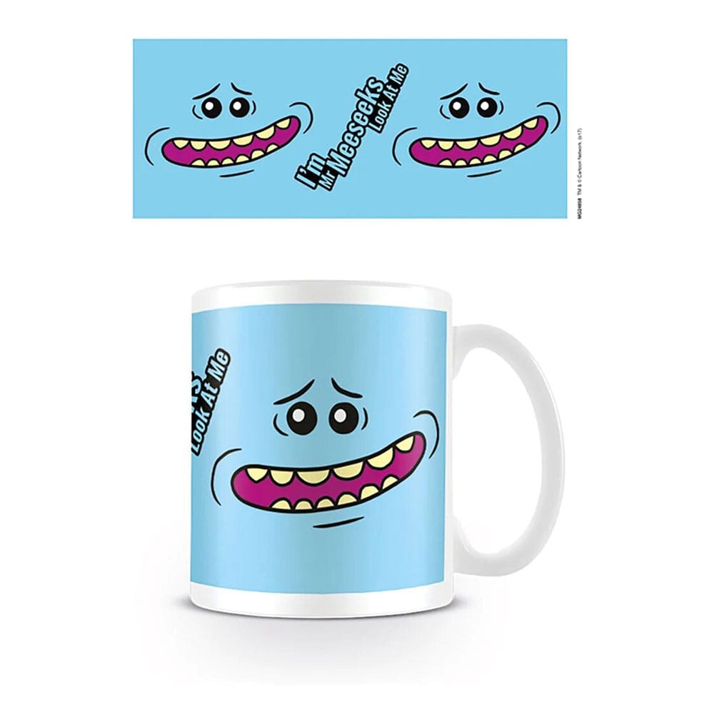 Tazza Rick and Morty Mug Mr. Meeseeks Face nerd-pug
