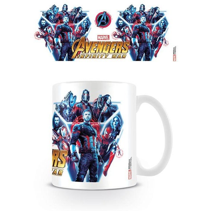 Tazza Avengers Infinity War nerd-pug