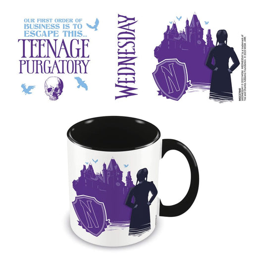 Tazza Wednesday Mug Teenage Purgatory nerd-pug