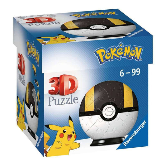 Pokémon 3D Puzzle Pokéballs: Ultra Ball 55 pieces nerd-pug