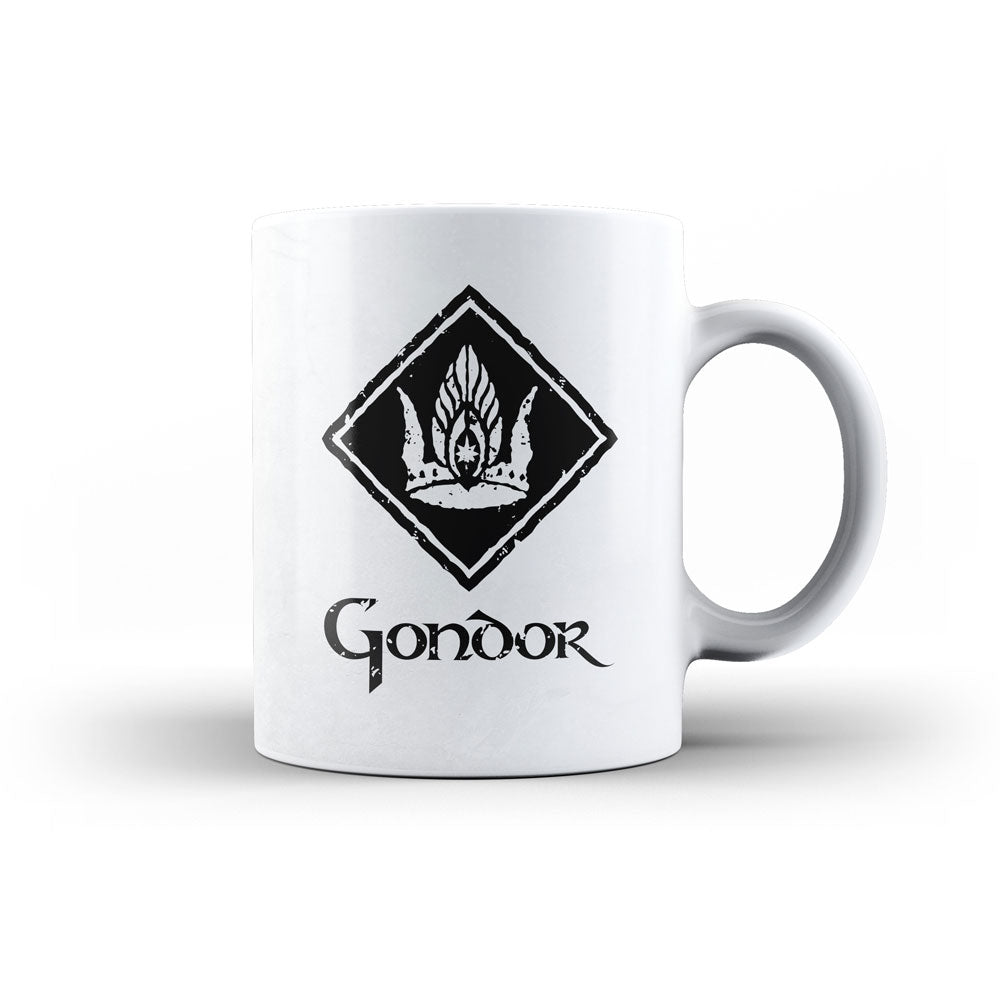Tazza Gondor Il Signore degli Anelli nerd-pug